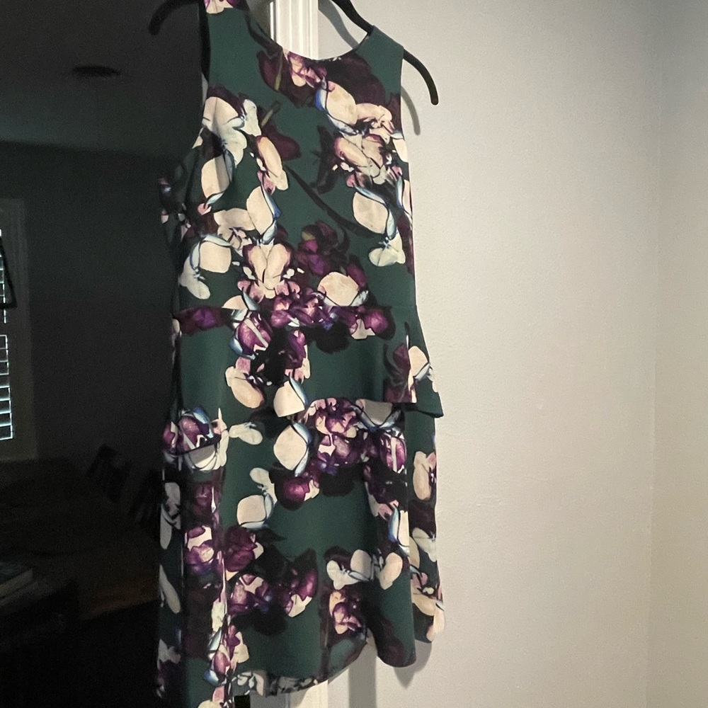 banana republic peplum dress with pockets